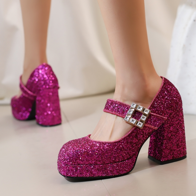 Women Formal Wear For Wedding - Women's Block High Heels Mary Jane