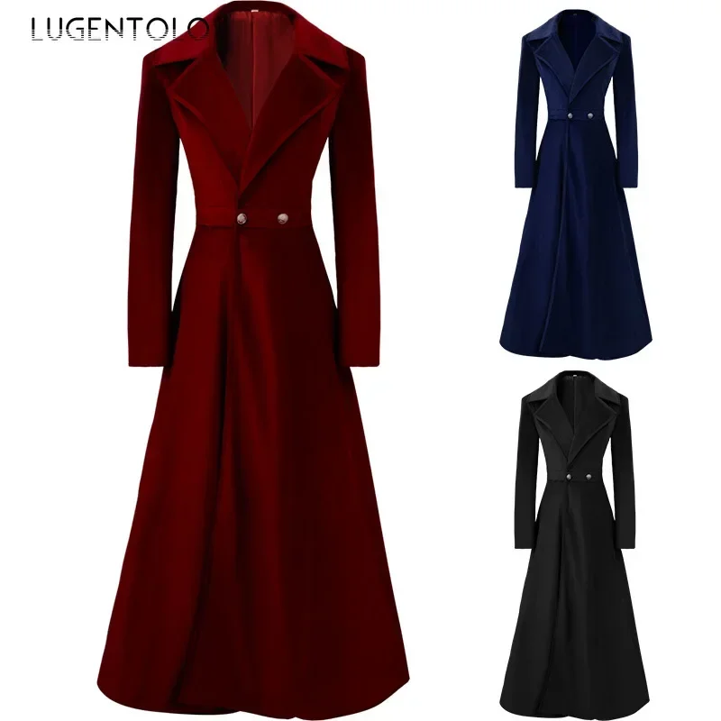 Trench Coat Formal - Women Elegant Trench Coat Autumn Winter