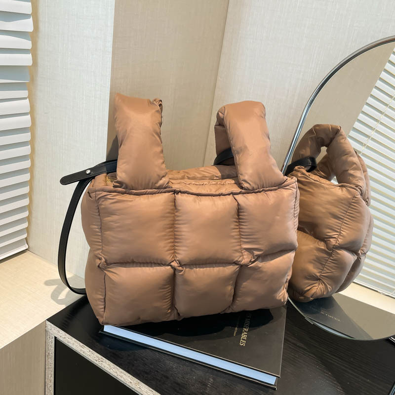 Shoulder Bag Structured - Casual Soft Padded Women Shoulder Bags