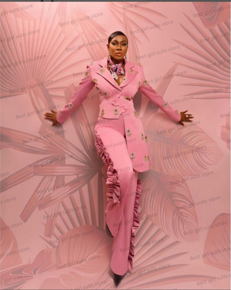 Pink Wedding Women Suit Set Bl - đánh giá và giá Women'S Formal Wear For A Wedding Guest