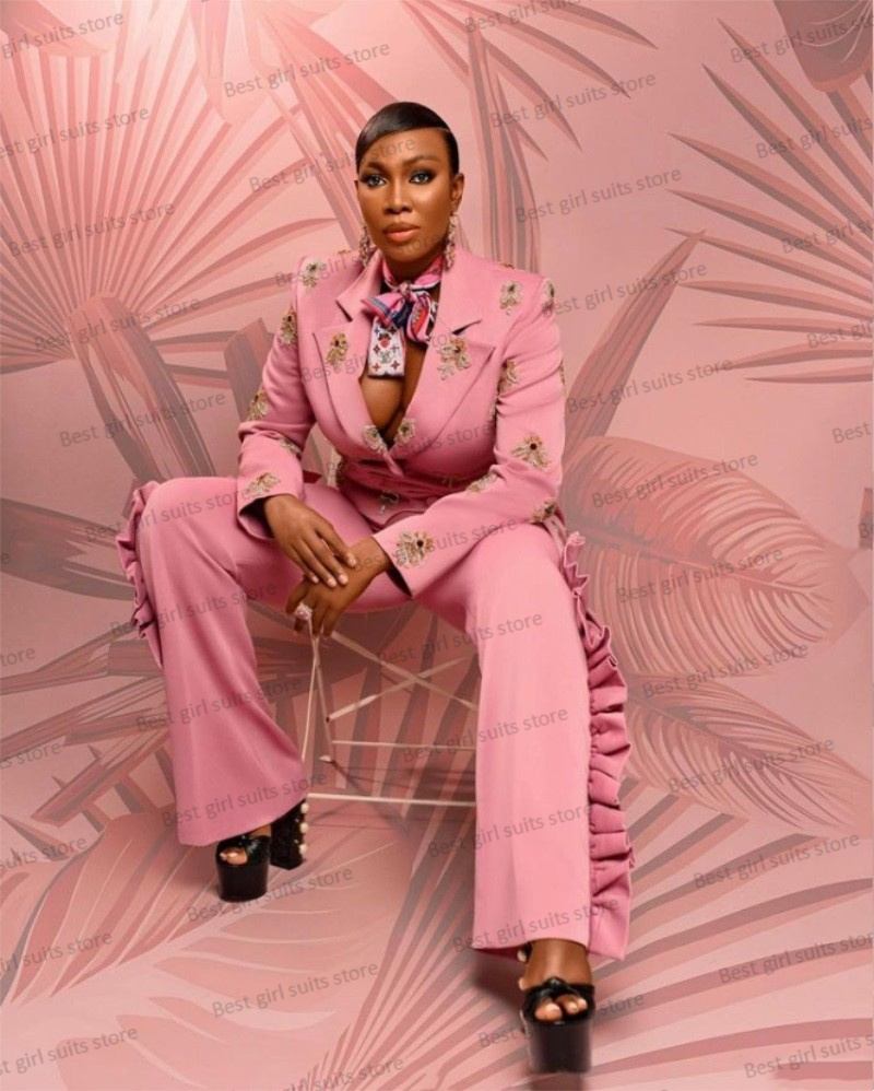 Pink Wedding Women Suit Set Bl - đánh giá và giá Women'S Formal Wear For A Wedding Guest