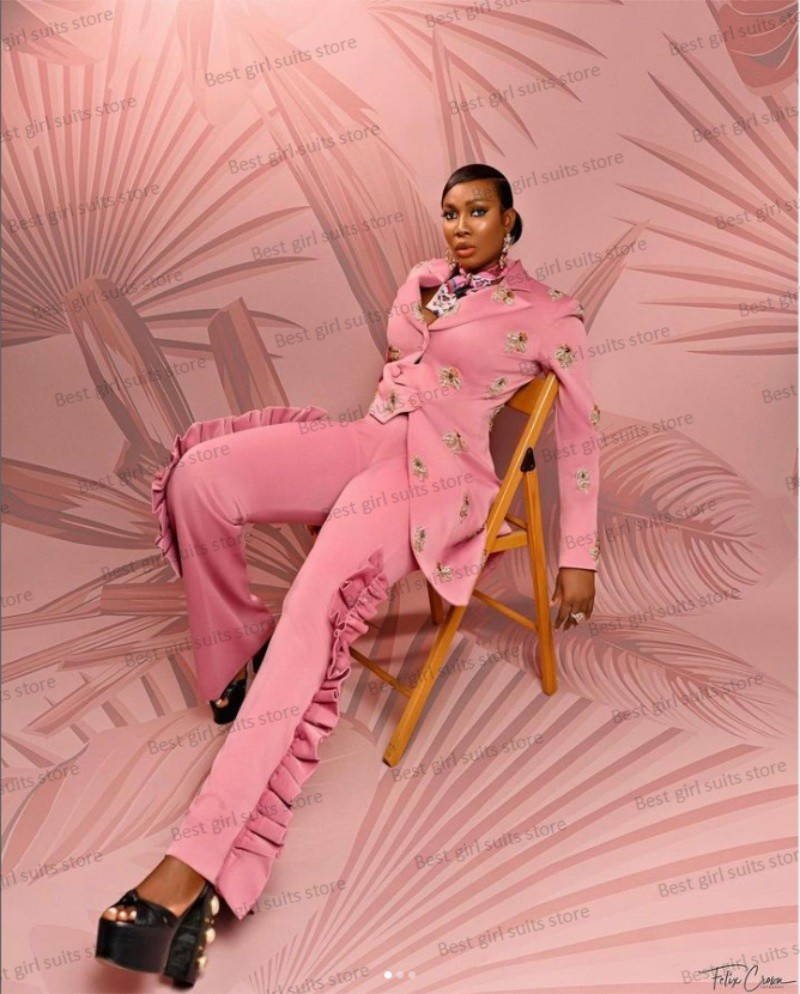 Pink Wedding Women Suit Set Bl - đánh giá và giá Women'S Formal Wear For A Wedding Guest