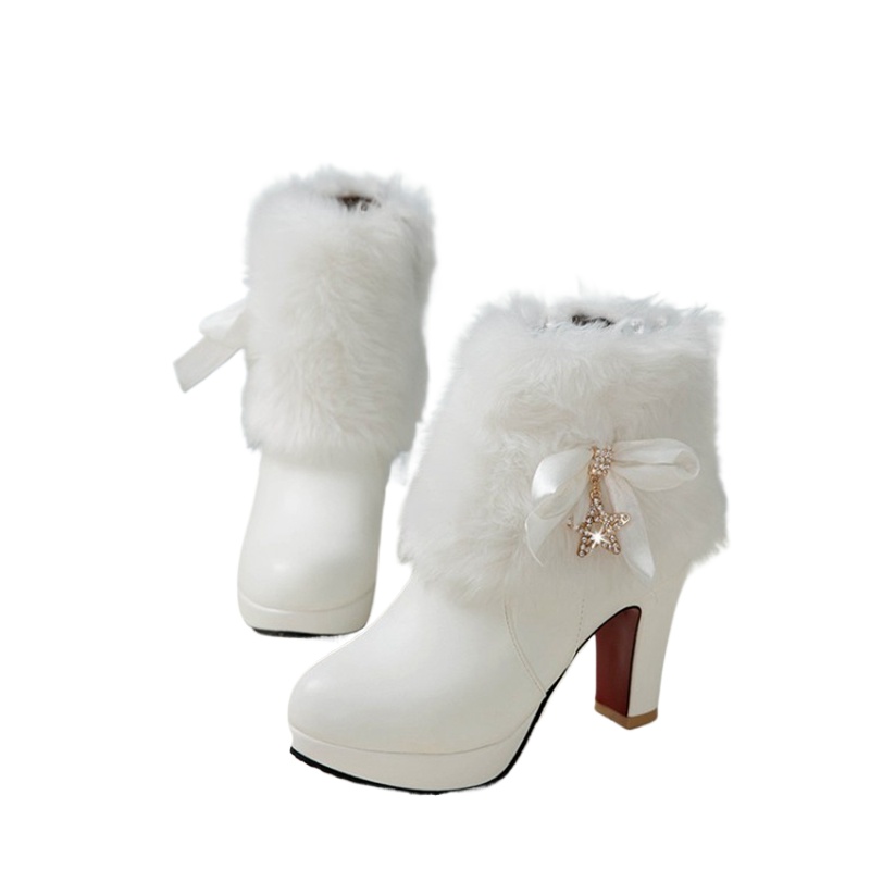 Snow Boots Womens Winter Warm  - đánh giá và giá Women Formal Wear For Wedding