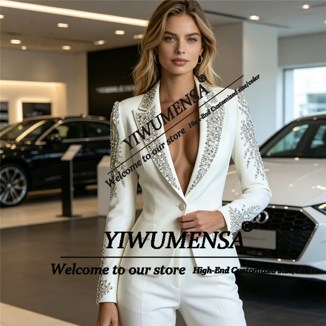 Luxury Women Suits 2 Pieces Se - đánh giá và giá Women Formal Wear With Blazer