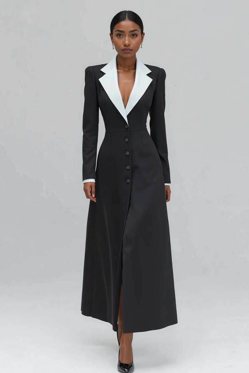 A Line Women Long Blazer Jacke - đánh giá và giá Women'S Formal Wear For A Wedding Guest