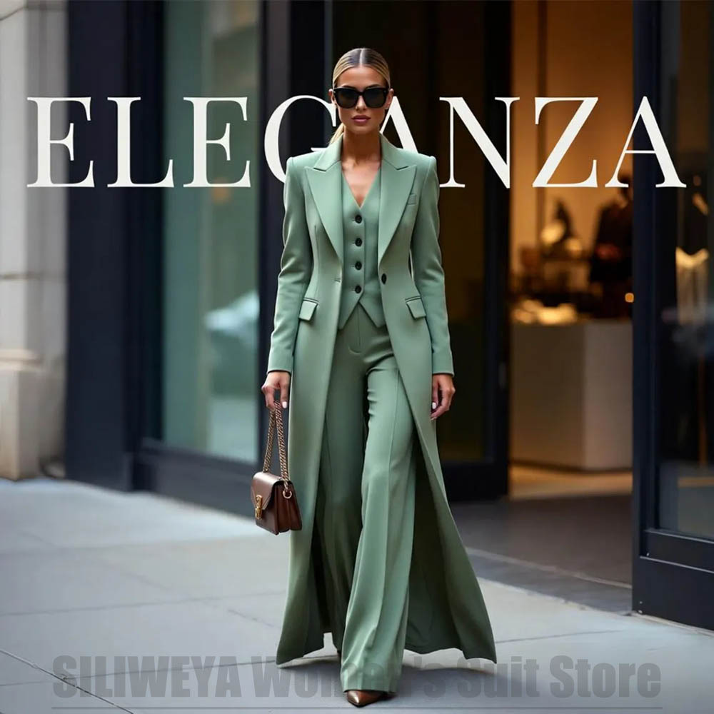 Chic Women's Suit Set Three Pi - đánh giá và giá Women Formal Wear With Blazer