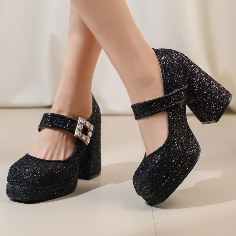 Women's Block High Heels Mary  - đánh giá và giá Women Formal Wear For Wedding