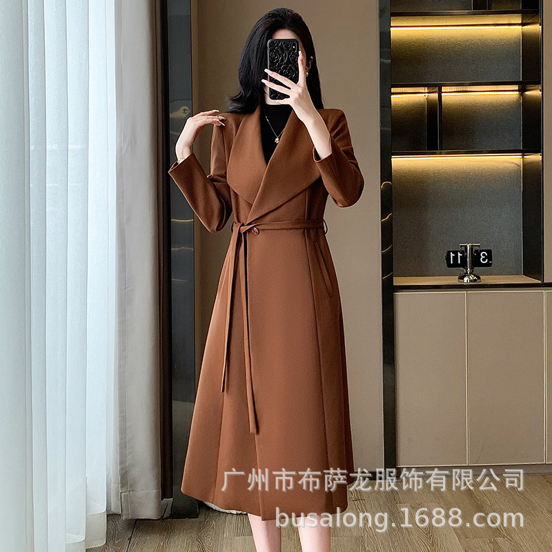 2025New autumn and winter wome - đánh giá và giá Trench Coat Formal