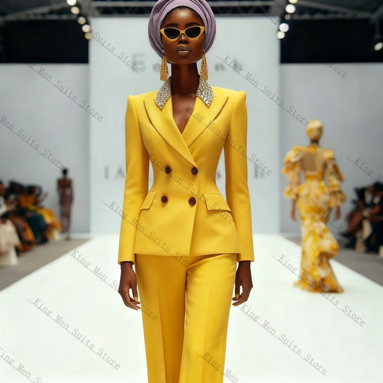 Luxury Crystals Women Suit Set - đánh giá và giá Women'S Formal Wear For A Wedding Guest