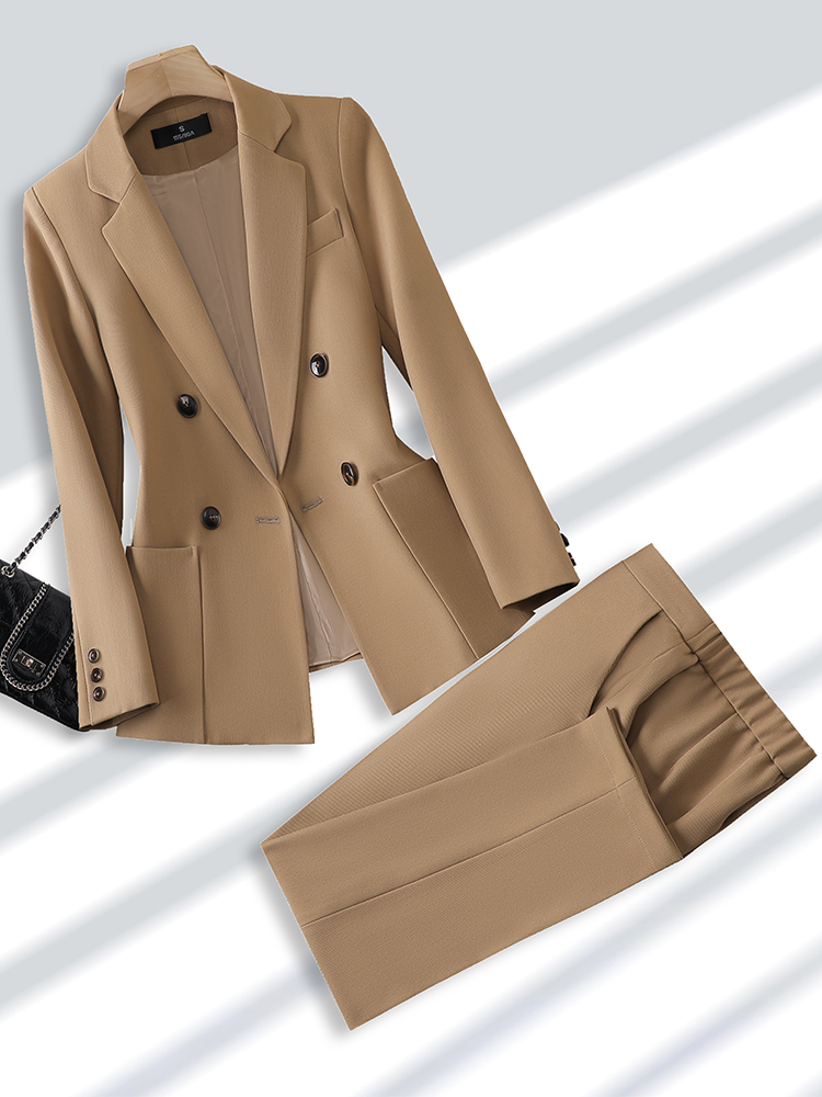 Fashion Ladies Pant Suit Forma - đánh giá và giá Women Formal Wear With Blazer