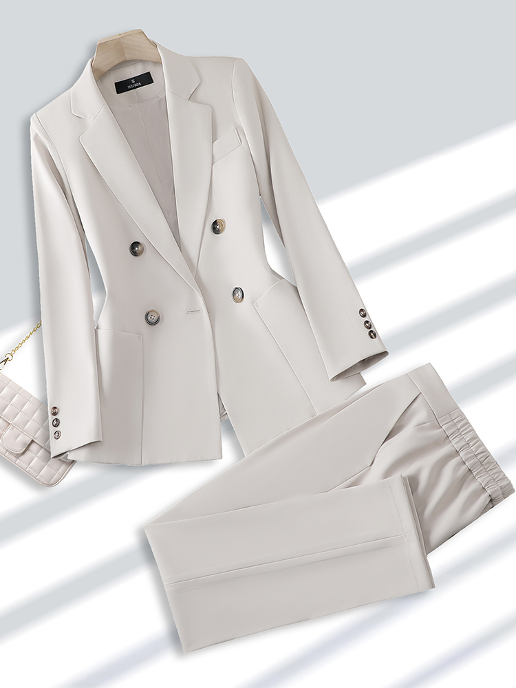 Fashion Ladies Pant Suit Forma - đánh giá và giá Women Formal Wear With Blazer