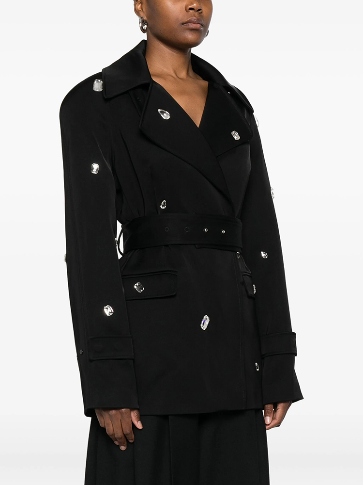 Black Double-Breasted Trench C - đánh giá và giá Trench Coat Formal