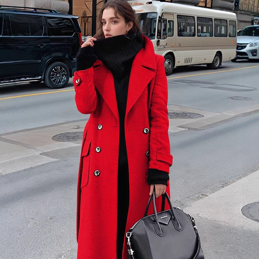 Autumn and Winter Temperament  - đánh giá và giá Trench Coat Formal