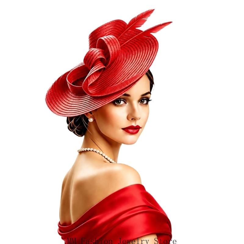 Mũ đội đầu kiểu mũ rơm dành ch - đánh giá và giá Women Formal Wear Look