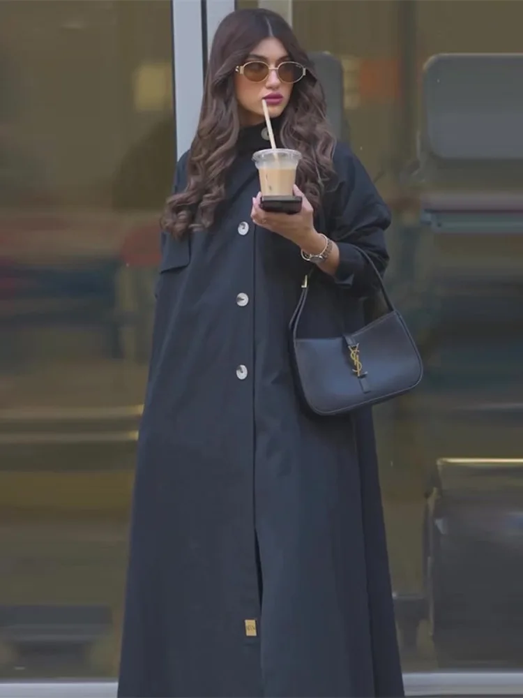 Muslim Abaya Women Trench Coat - đánh giá và giá Trench Coat Formal