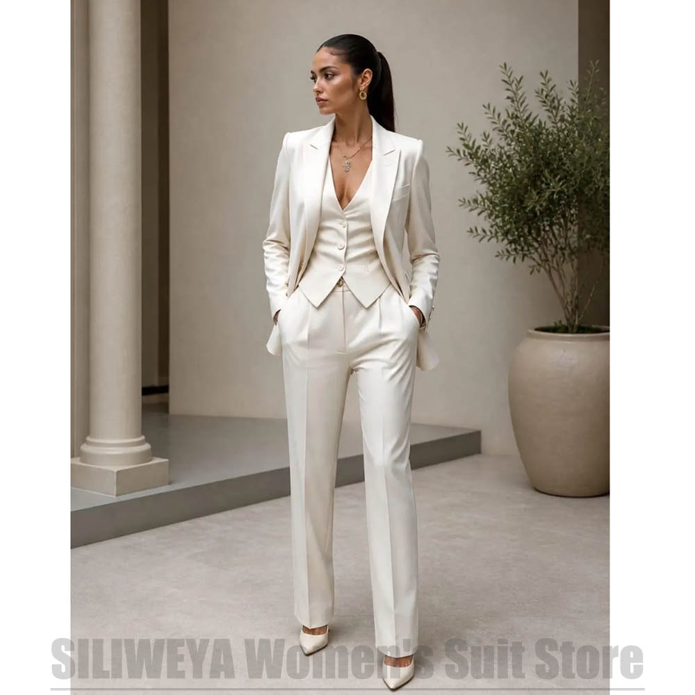Women 3 Piece Suit Set Blazer  - đánh giá và giá Women Formal Wear With Blazer